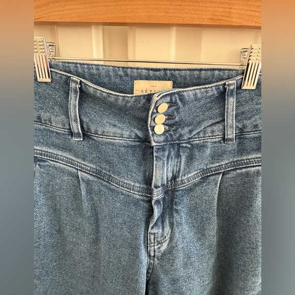 Sezane Sama High Waist Jean Sz 38 US 6 - Picture 3 of 10
